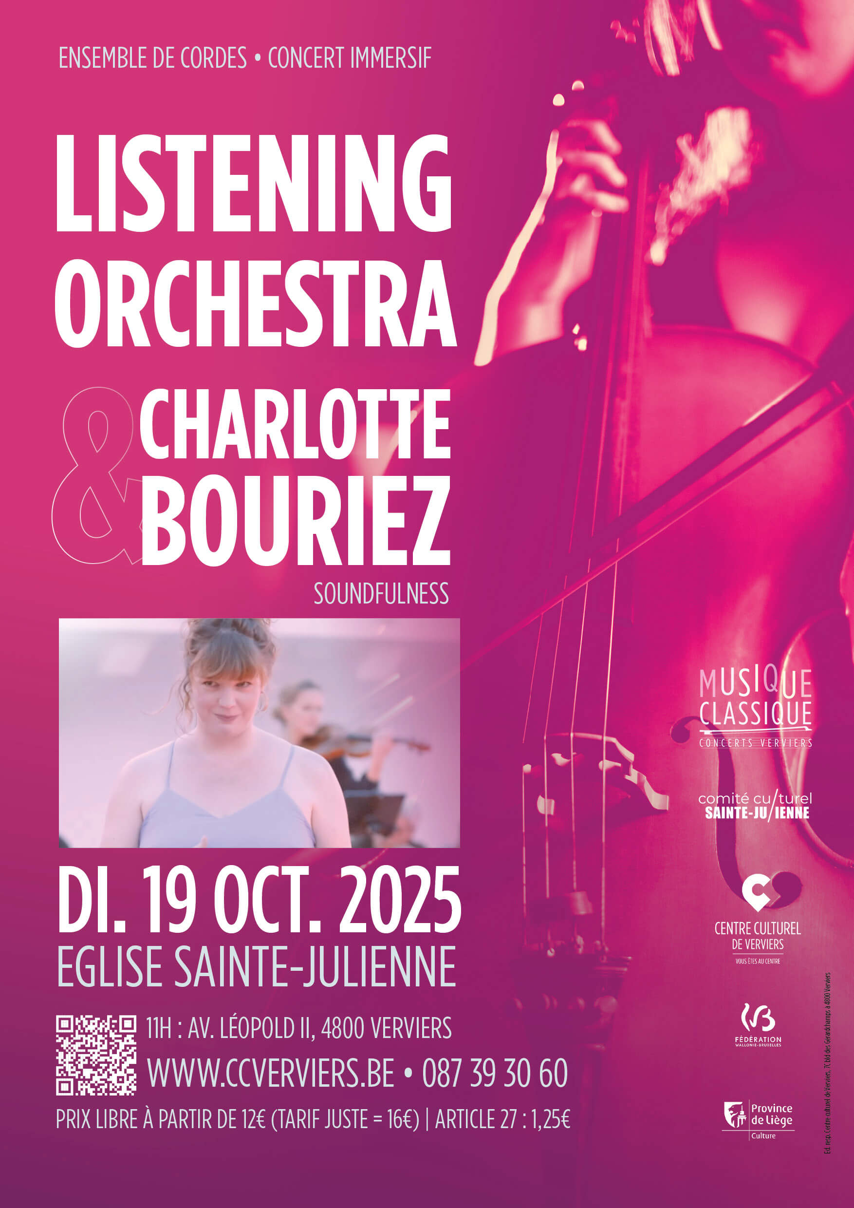 19/10 – Listening Orchestra & Charlotte Bouriez « SoundFulness »