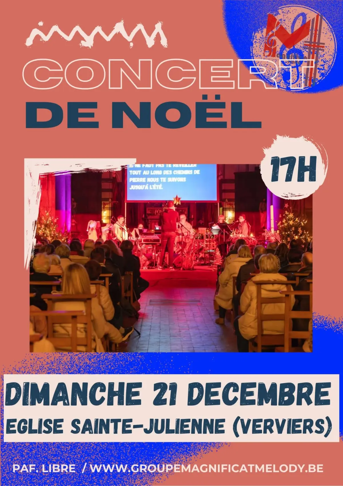 21/12 – Concert de Noël avec Magnificat Melody