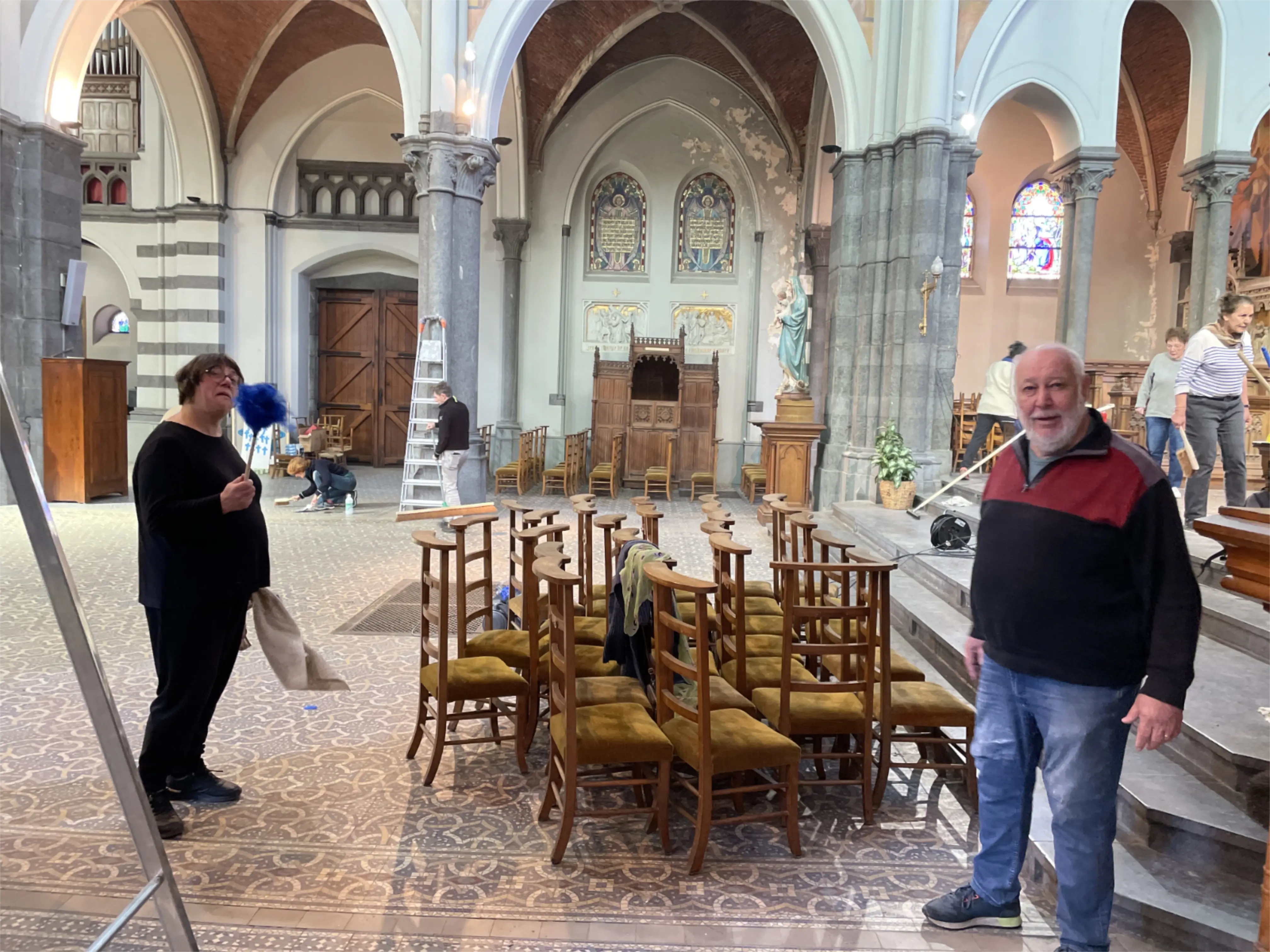 Le Comité culturel et la Fabrique de Sainte-Julienne, avec l'aide des Voisins des Boulevards, organisent un grand nettoyage de printemps le samedi 21 mars dès 10h. - chasse aux poussieres 2026 ste julienne verviers 12