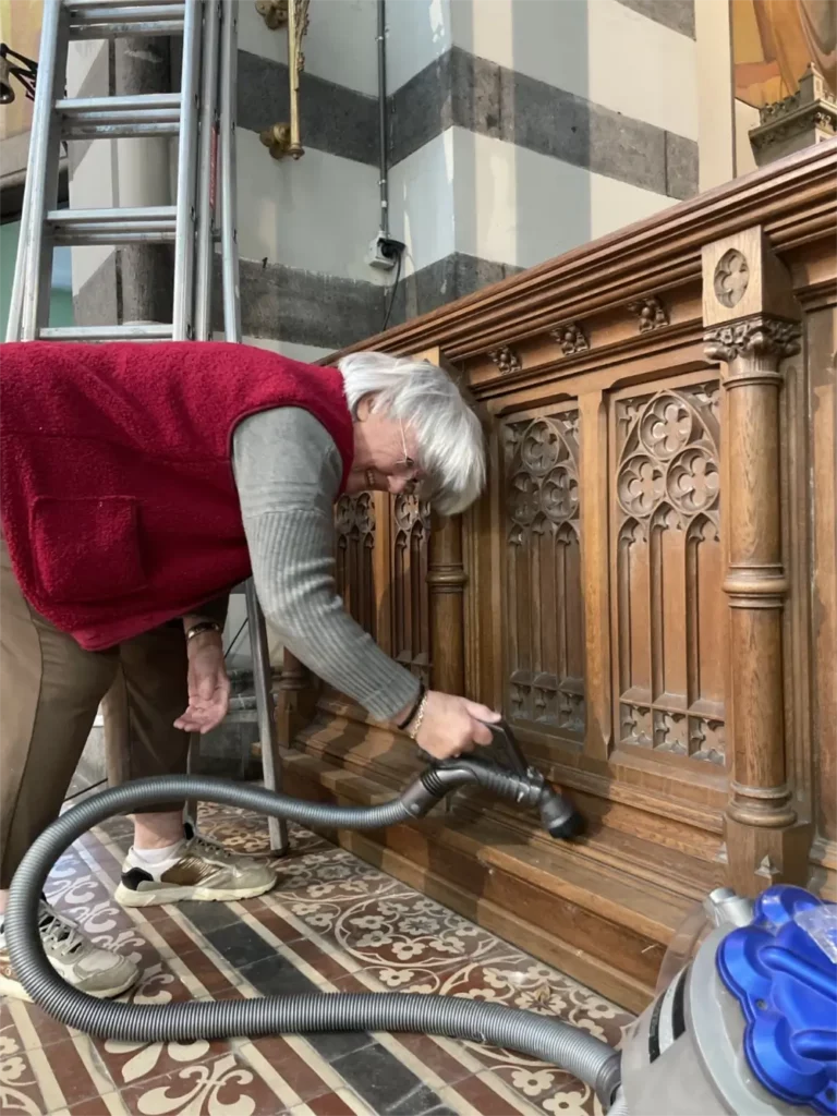 Le Comité culturel et la Fabrique de Sainte-Julienne, avec l'aide des Voisins des Boulevards, organisent un grand nettoyage de printemps le samedi 21 mars dès 10h. - chasse aux poussieres 2026 ste julienne verviers 8